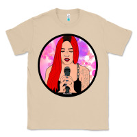 Mushroom red hair girl singing Classic Tee - ArtChic