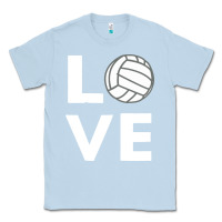 Dusty Blue girls love volleyball Classic Tee - ArtChic