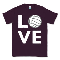 Plum girls love volleyball Classic Tee - ArtChic