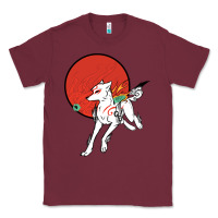 Burgundy Okami Classic Tee - ArtChic