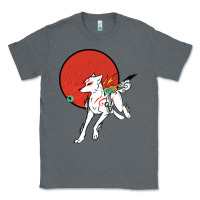 Charcoal Heather Okami Classic Tee - ArtChic
