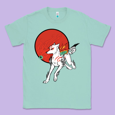 Okami Classic Tee Designed By Artchic
