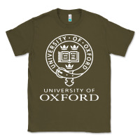 Army Green oxford university campus Classic Tee - ArtChic