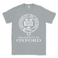 Heather Grey oxford university campus Classic Tee - ArtChic