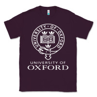 Plum oxford university campus Classic Tee - ArtChic