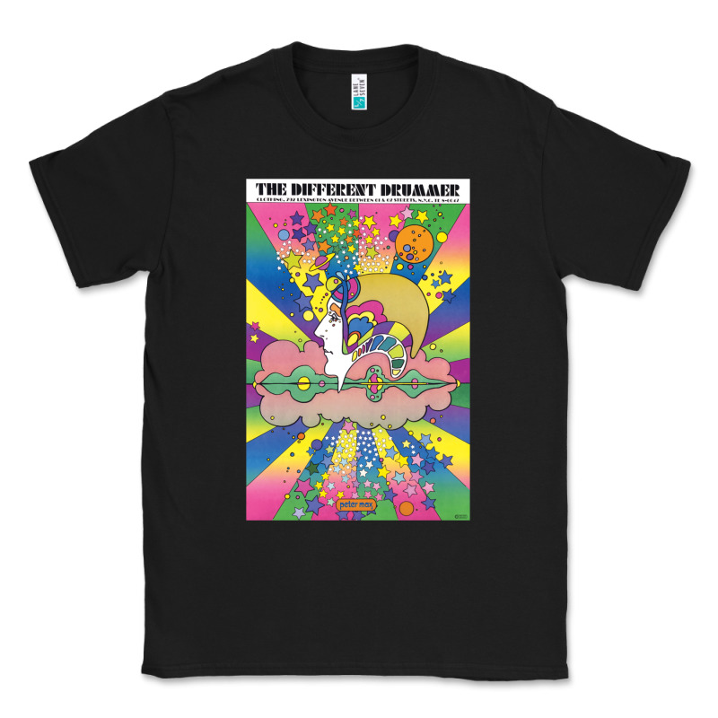 Different Drummer   Peter Max Classic Tee by ArtChic | Teevron