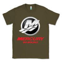 Army Green Mercury Marine Outboard Boat Classic Tee - ArtChic