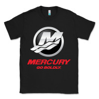 Black Mercury Marine Outboard Boat Classic Tee - ArtChic