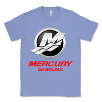 Colony Blue Mercury Marine Outboard Boat Classic Tee - ArtChic