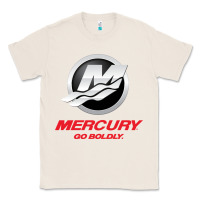 Natural Mercury Marine Outboard Boat Classic Tee - ArtChic