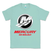 Seafoam Mercury Marine Outboard Boat Classic Tee - ArtChic