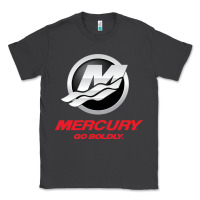 Smoke Mercury Marine Outboard Boat Classic Tee - ArtChic