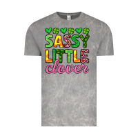 Cloud Rock sassy little clover st patrick s day Vintage Tee - Artiststas