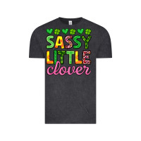 Vintage Black sassy little clover st patrick s day Vintage Tee - Artiststas