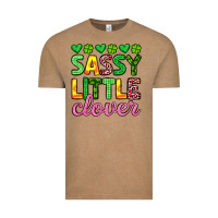 Vintage Coffee sassy little clover st patrick s day Vintage Tee - Artiststas