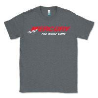 Charcoal Heather Mercury Marine Outboard Boat Classic Tee - ArtChic