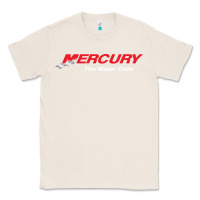 Natural Mercury Marine Outboard Boat Classic Tee - ArtChic