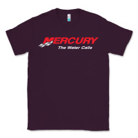 Plum Mercury Marine Outboard Boat Classic Tee - ArtChic