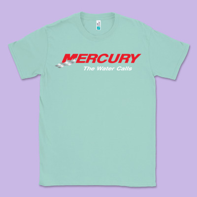 Mercury Marine Outboard Boat Classic Tee Designed By Artchic