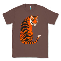 Chestnut tiger Classic Tee - ArtChic