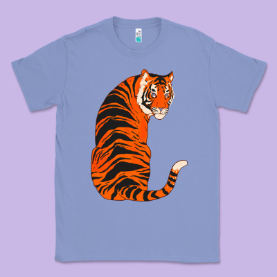 Tiger Classic Tee Designed By Artchic