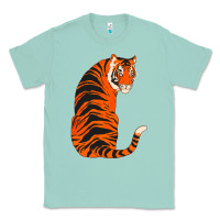 Seafoam tiger Classic Tee - ArtChic