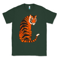 Sports Green tiger Classic Tee - ArtChic