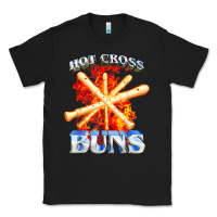 Black hot cross buns t shirt Classic Tee - ArtChic