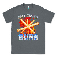 Charcoal Heather hot cross buns t shirt Classic Tee - ArtChic