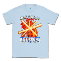 Dusty Blue hot cross buns t shirt Classic Tee - ArtChic