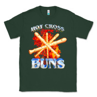 Sports Green hot cross buns t shirt Classic Tee - ArtChic