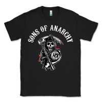 Black horror skull sons of anarchy Classic Tee - ArtChic