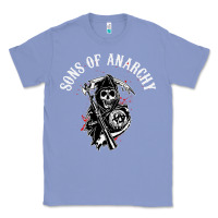 Colony Blue horror skull sons of anarchy Classic Tee - ArtChic
