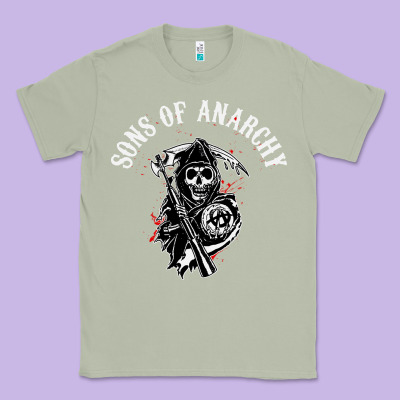 Horror Skull Sons Of Anarchy Classic Tee Designed By Artchic
