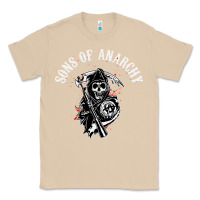 Mushroom horror skull sons of anarchy Classic Tee - ArtChic