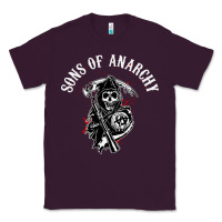 Plum horror skull sons of anarchy Classic Tee - ArtChic
