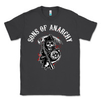 Smoke horror skull sons of anarchy Classic Tee - ArtChic