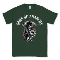 Sports Green horror skull sons of anarchy Classic Tee - ArtChic