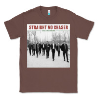 Chestnut Straight No Chaser Social Christmasing Classic Tee - ArtChic