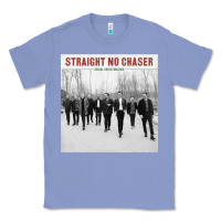 Colony Blue Straight No Chaser Social Christmasing Classic Tee - ArtChic