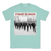 Seafoam Straight No Chaser Social Christmasing Classic Tee - ArtChic