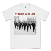 White Straight No Chaser Social Christmasing Classic Tee - ArtChic
