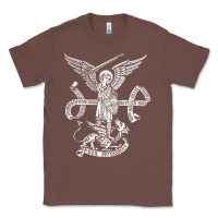 Chestnut st michael archangel catholic angel defend us Classic Tee - ArtChic