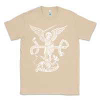 Mushroom st michael archangel catholic angel defend us Classic Tee - ArtChic