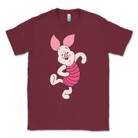 Burgundy piglet Classic Tee - ArtChic