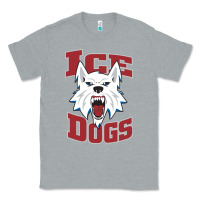Heather Grey Fairbanks Ice Dogs Classic Tee - ArtChic
