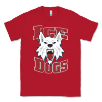 Red Fairbanks Ice Dogs Classic Tee - ArtChic