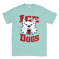 Seafoam Fairbanks Ice Dogs Classic Tee - ArtChic