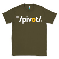 Army Green The Pivot Podcast Classic Tee - ArtChic
