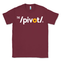 Burgundy The Pivot Podcast Classic Tee - ArtChic